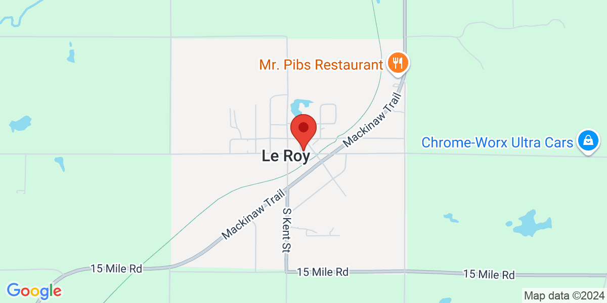 Map of LeRoy Community Library